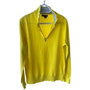 🌸 4/$30🌸 Banana Republic Pima Cotton Cashmere Half-Zip Sweater